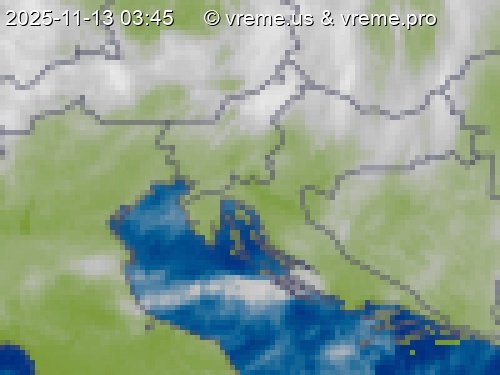 Oblačnost Slovenija