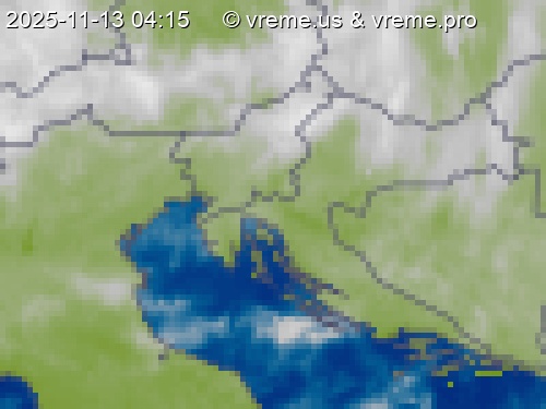 Oblačnost Slovenija