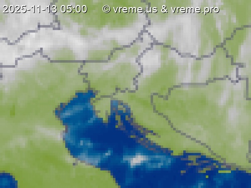 Oblačnost Slovenija