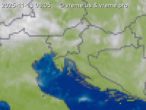 Oblačnost Slovenija