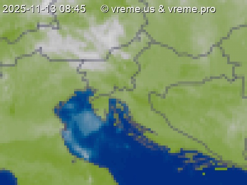 Oblačnost Slovenija