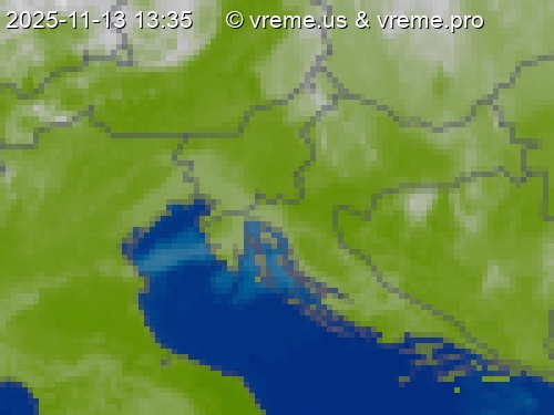 Oblačnost Slovenija