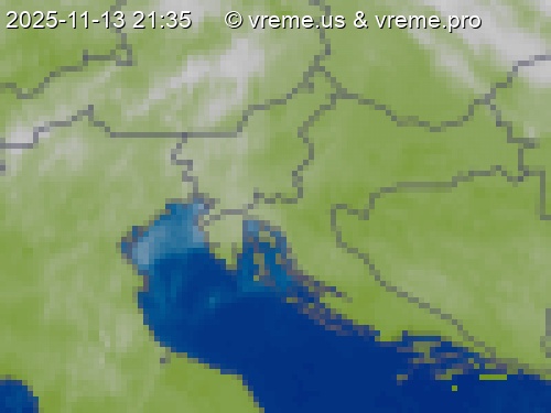 Oblačnost Slovenija