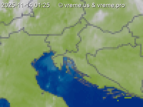 Oblačnost Slovenija