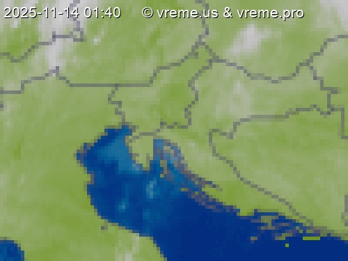 Oblačnost Slovenija