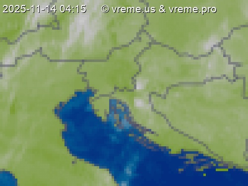 Oblačnost Slovenija