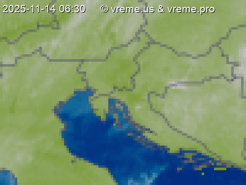 Oblačnost Slovenija