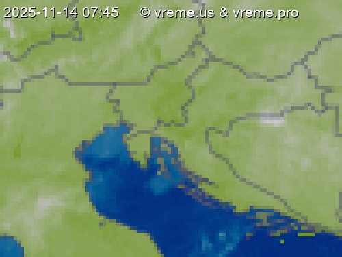 Oblačnost Slovenija