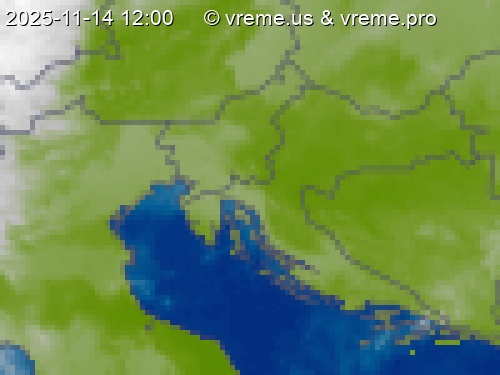 Oblačnost Slovenija