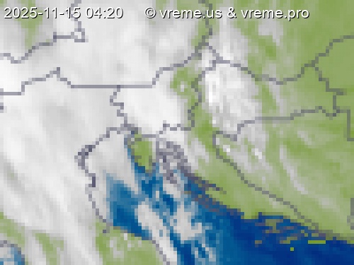 Oblačnost Slovenija