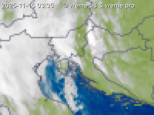 Oblačnost Slovenija