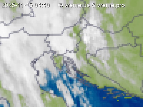 Oblačnost Slovenija