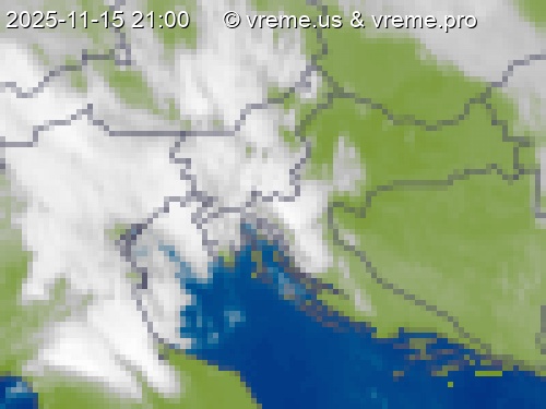 Oblačnost Slovenija