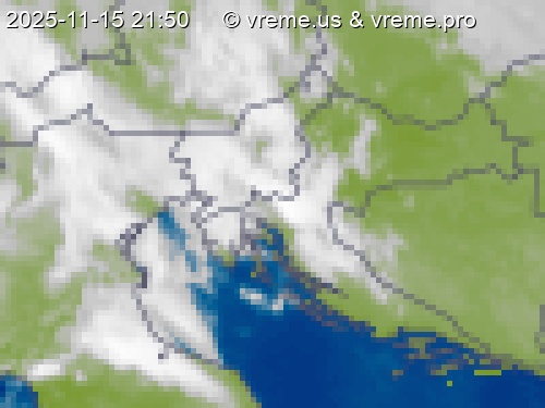 Oblačnost Slovenija