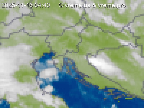 Oblačnost Slovenija