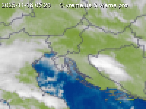 Oblačnost Slovenija