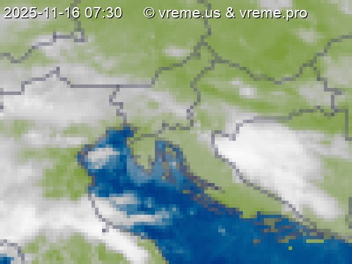 Oblačnost Slovenija