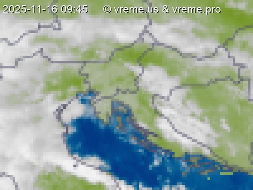 Oblačnost Slovenija