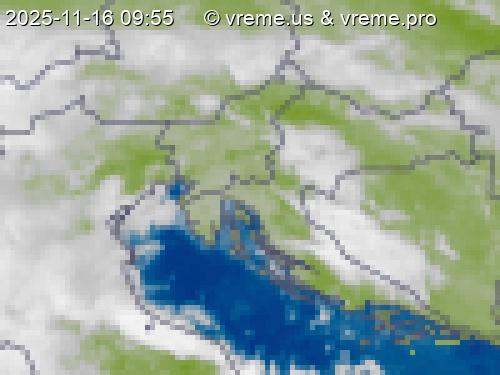 Oblačnost Slovenija