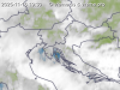 Oblačnost Slovenija