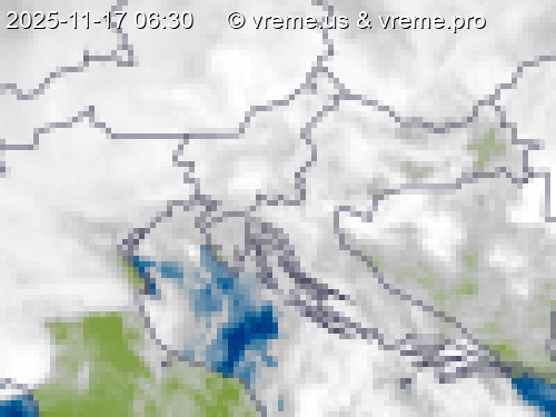 Oblačnost Slovenija