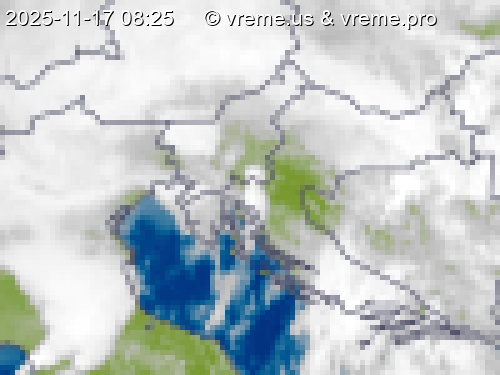 Oblačnost Slovenija