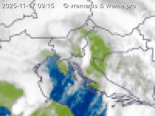 Oblačnost Slovenija