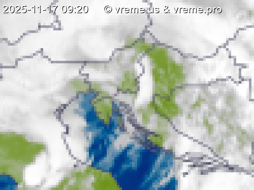 Oblačnost Slovenija