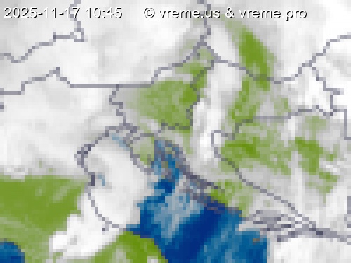 Oblačnost Slovenija
