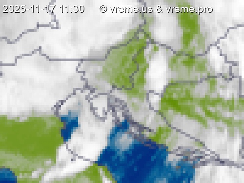 Oblačnost Slovenija