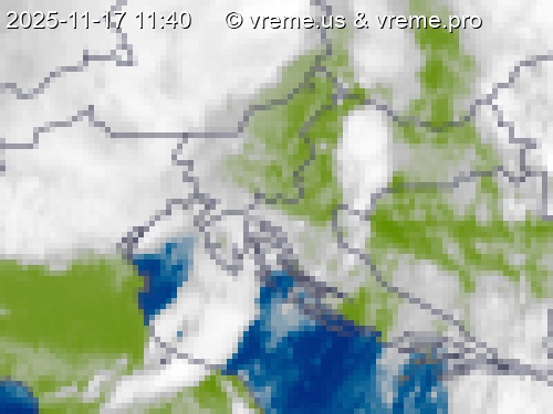 Oblačnost Slovenija