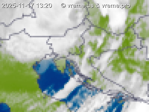 Oblačnost Slovenija