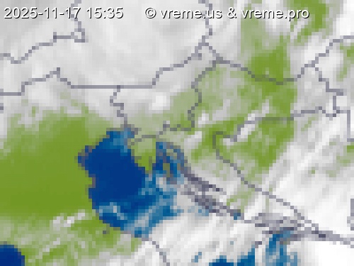 Oblačnost Slovenija