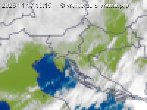 Oblačnost Slovenija