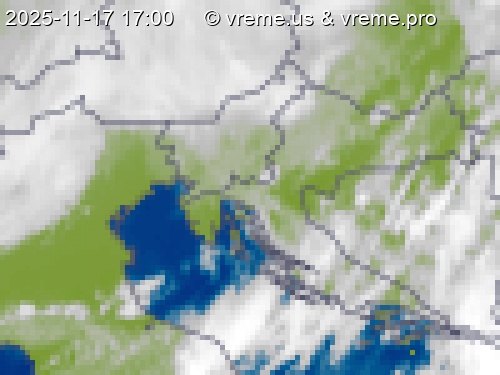 Oblačnost Slovenija