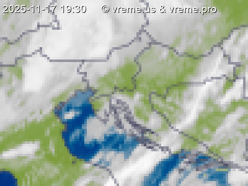 Oblačnost Slovenija