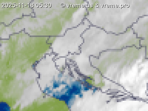 Oblačnost Slovenija