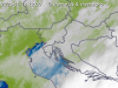 Oblačnost Slovenija