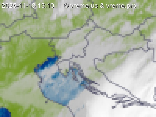Oblačnost Slovenija