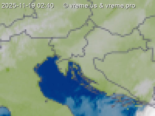 Oblačnost Slovenija