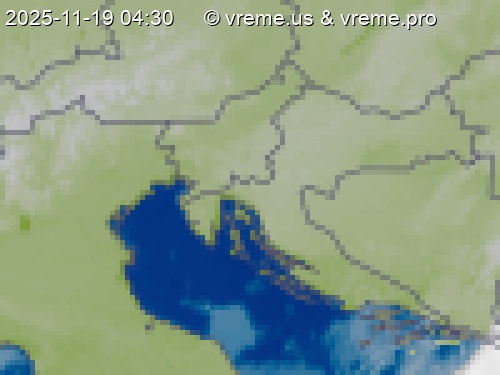 Oblačnost Slovenija