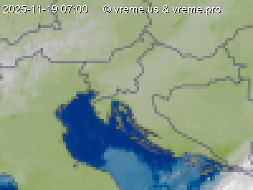 Oblačnost Slovenija