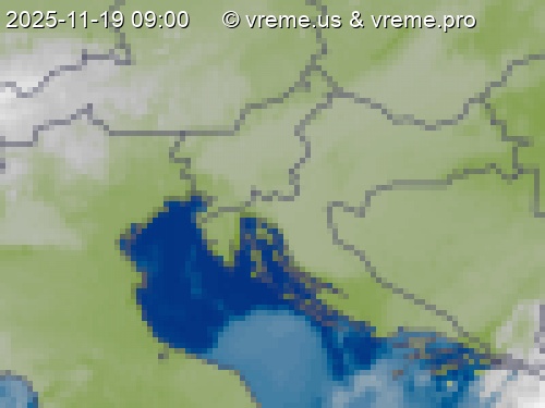 Oblačnost Slovenija