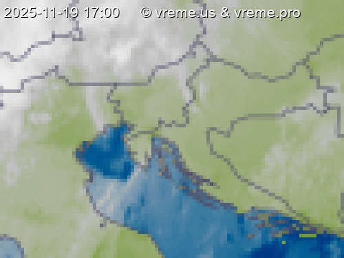 Oblačnost Slovenija