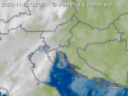 Oblačnost Slovenija