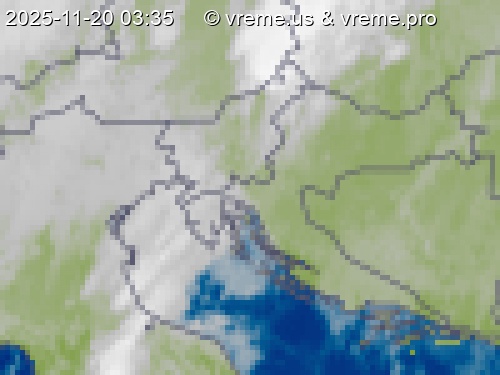 Oblačnost Slovenija