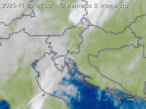 Oblačnost Slovenija