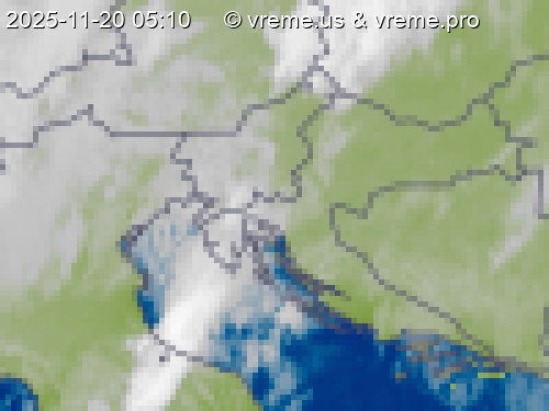 Oblačnost Slovenija