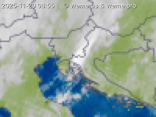 Oblačnost Slovenija