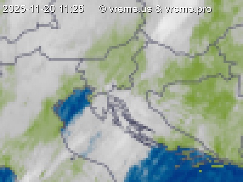 Oblačnost Slovenija